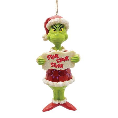 Grinch Stink Stank Stunk Ornament