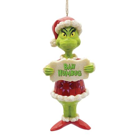 Grinch Bah Humbug Ornament