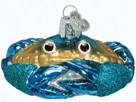 Blue Crab Ornament