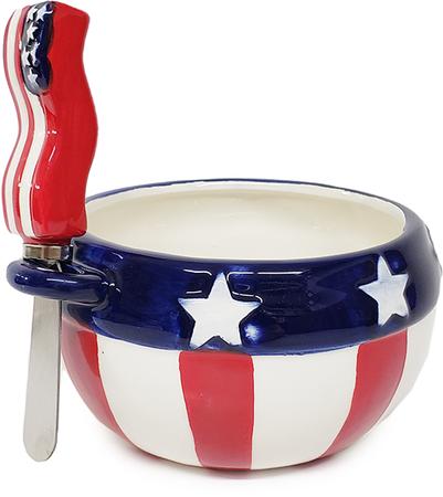 Americana Bowl with Spreader