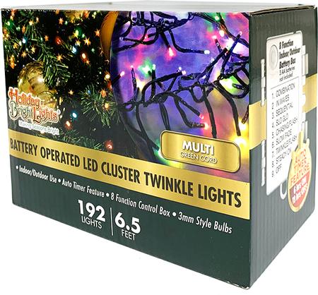 Cluster Twinkle Lights - Multicolored