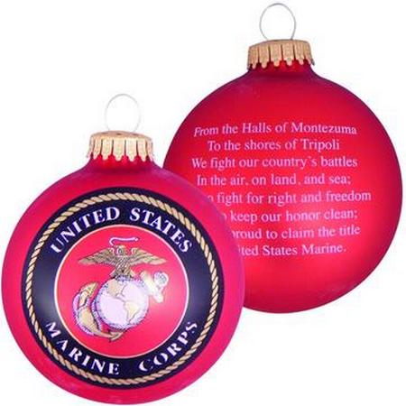 Marine Corps Logo & Hymn Ornament