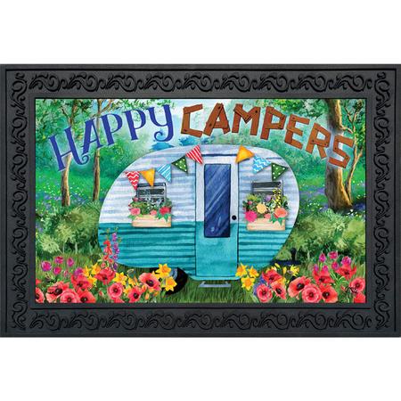 Spring Happy Campers Doormat