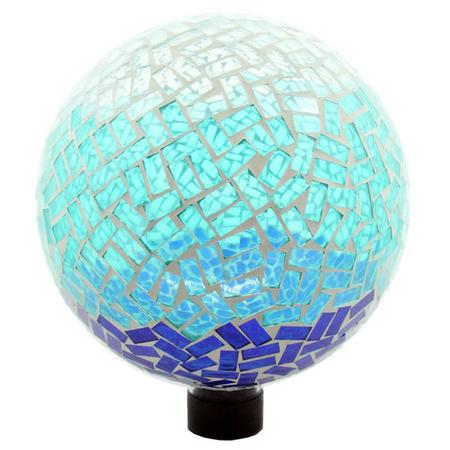 Glass Globe Blue Ombre 10