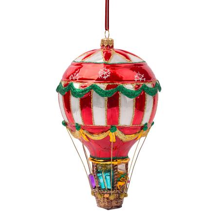 Hot Air Balloon W/Presents Ornament