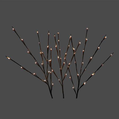 Twigs Set of 3 Warm White LED