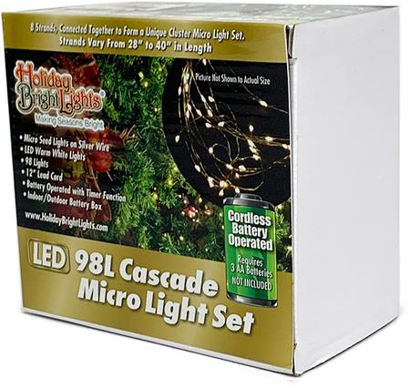 Cascade Micro Light Set - Warm White