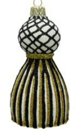 Thomas Glenn - Tassel Ornament - Gold & Black