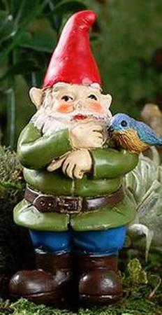 Gnome - Sherman - Bluebird Gnome Stake