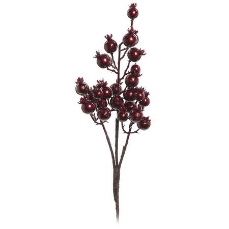 Cherry Berry Pick - Metallic Burgundy