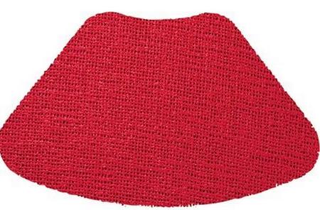 Fishnet Wedge Placemat - Flame Red