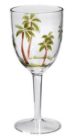 Wine Glass - Palm Breeze