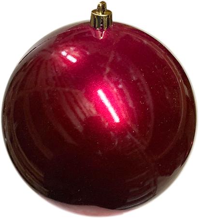 Ball Ornament - Magenta - 5