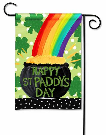 St Paddy`s Day Garden Flag