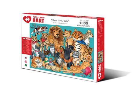 Cats, Cats, Cats 1000pc Puzzle