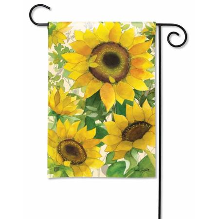 Gathering Sunflower Garden Flag